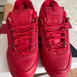 Fila Red Sneakers - Disruptor ll